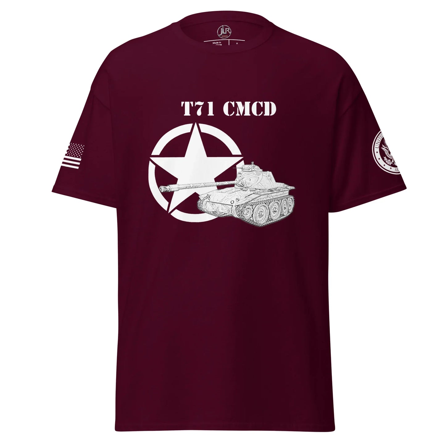 amerikanischer-leichter-panzer-t71-cmcd-t-shirt-sw-t-shirt-jlr-design-7 - JLR Design