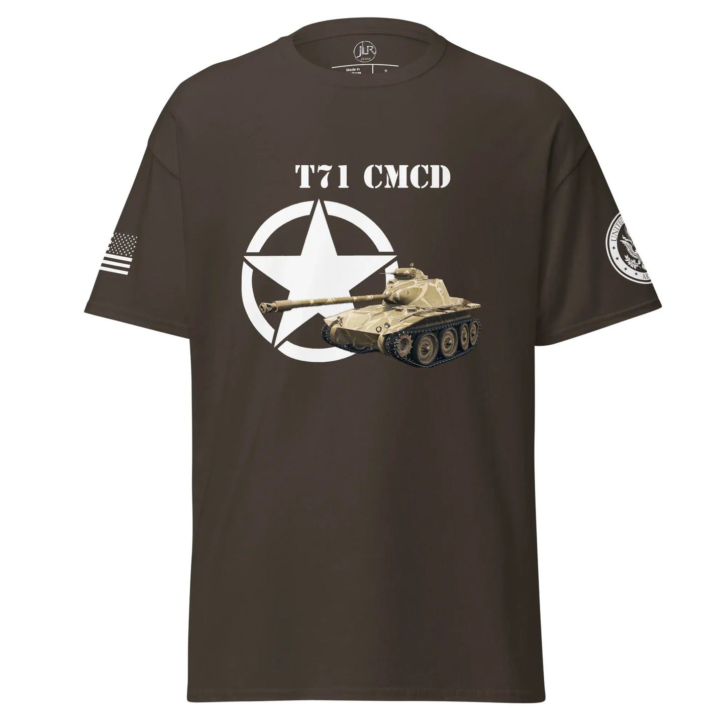 amerikanischer-leichter-panzer-t71-cmcd-t-shirt-t-shirt-jlr-design-13 - JLR Design