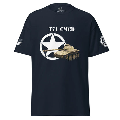 amerikanischer-leichter-panzer-t71-cmcd-t-shirt-t-shirt-jlr-design-4 - JLR Design