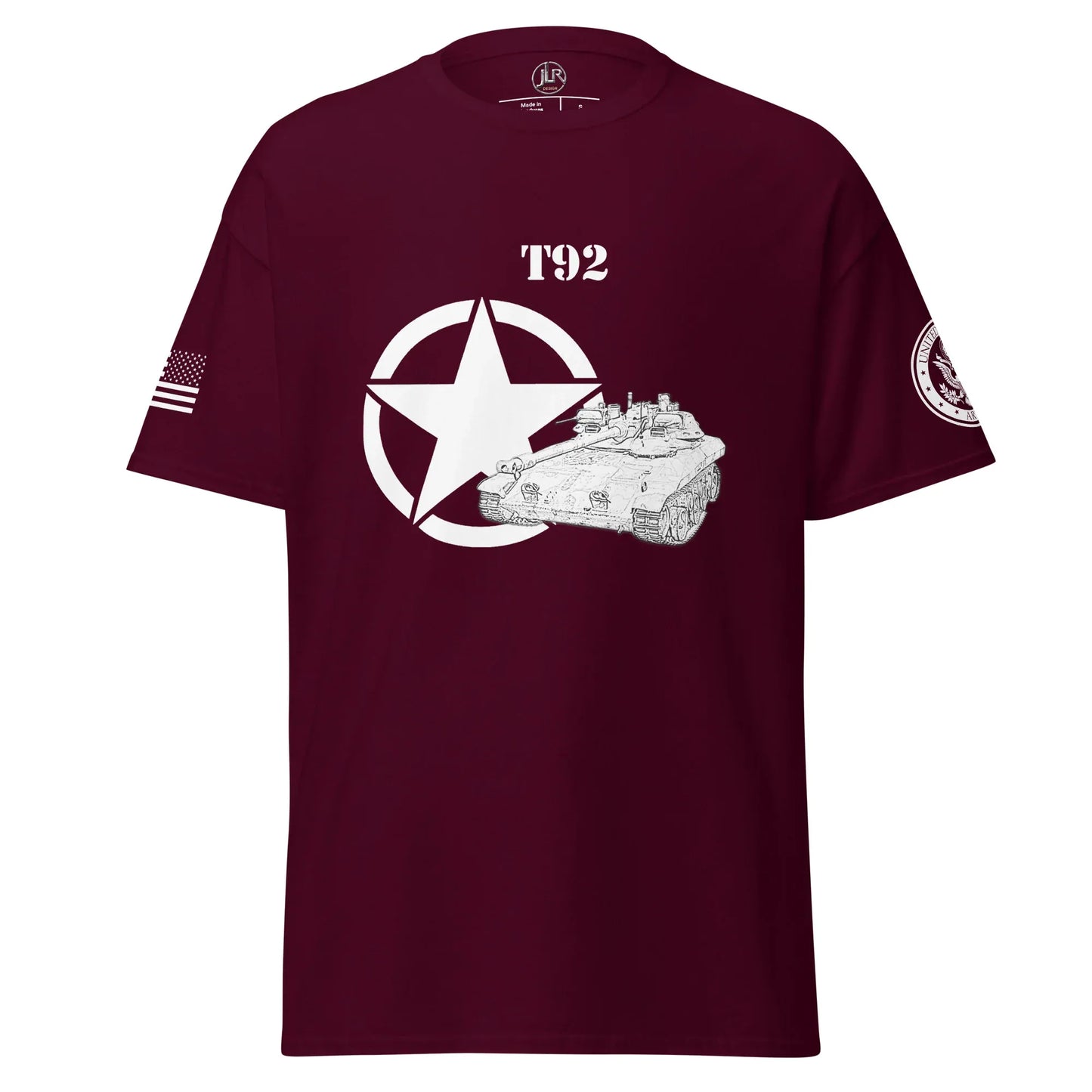 amerikanischer-leichter-panzer-t92-t-shirt-sw-t-shirt-jlr-design-7 - JLR Design