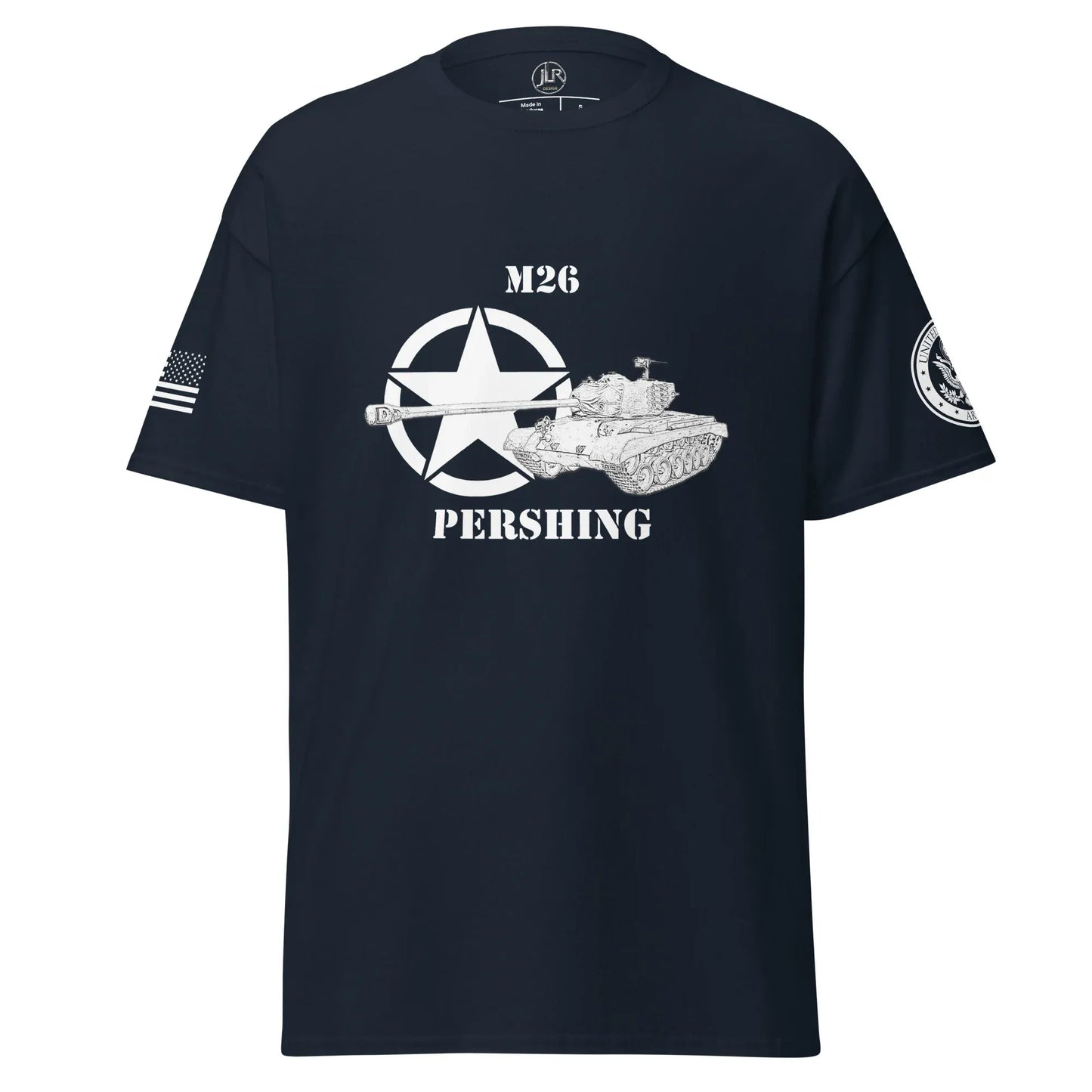 amerikanischer-mittlerer-panzer-m26-pershing-t-shirt-sw-t-shirt-jlr-design-4 - JLR Design