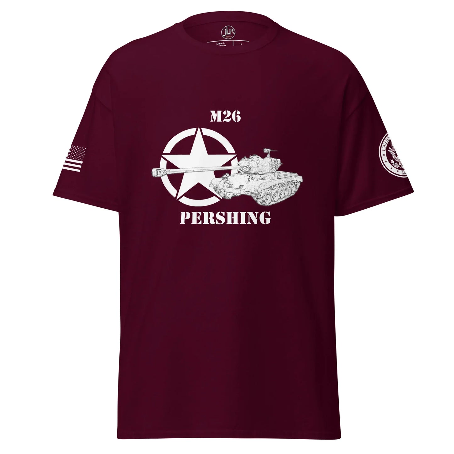 amerikanischer-mittlerer-panzer-m26-pershing-t-shirt-sw-t-shirt-jlr-design-7 - JLR Design