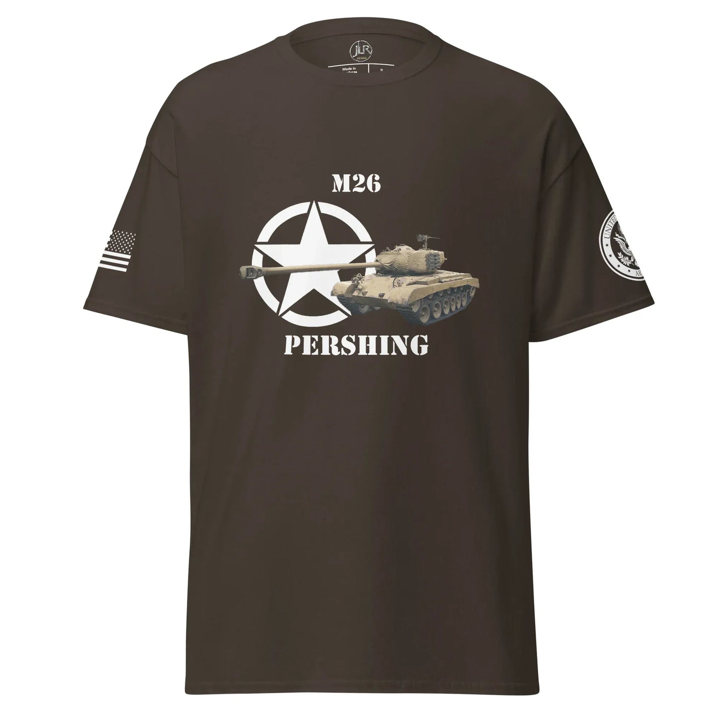 amerikanischer-mittlerer-panzer-m26-pershing-t-shirt-t-shirt-jlr-design-13 - JLR Design