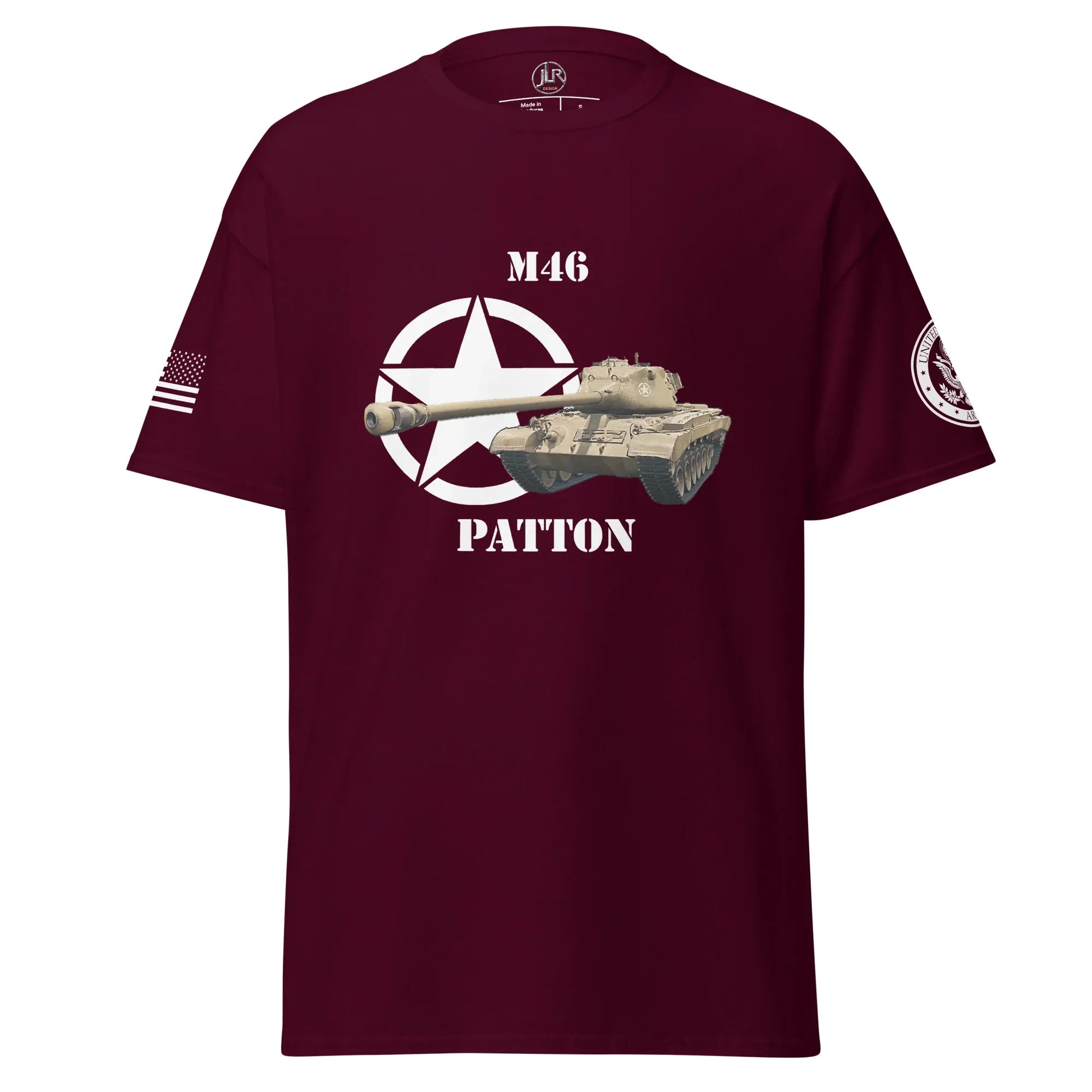 amerikanischer-mittlerer-panzer-m46-patton-t-shirt-t-shirt-jlr-design-7 - JLR Design