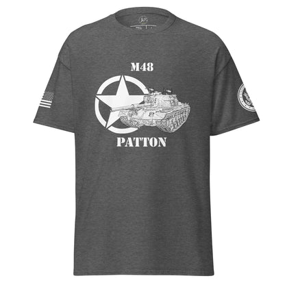 amerikanischer-mittlerer-panzer-m48-patton-t-shirt-sw-t-shirt-jlr-design-16 - JLR Design