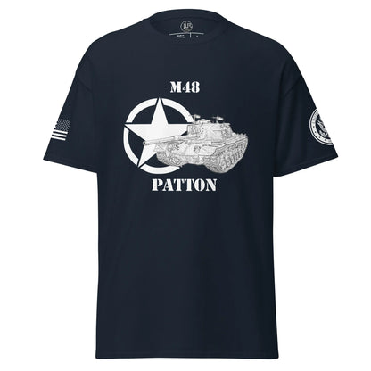 amerikanischer-mittlerer-panzer-m48-patton-t-shirt-sw-t-shirt-jlr-design-4 - JLR Design