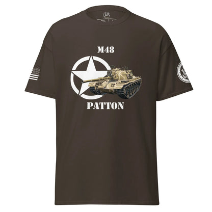 amerikanischer-mittlerer-panzer-m48-patton-t-shirt-t-shirt-jlr-design-13 - JLR Design