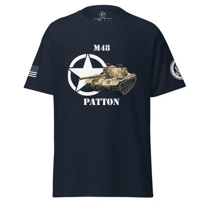 amerikanischer-mittlerer-panzer-m48-patton-t-shirt-t-shirt-jlr-design-4 - JLR Design