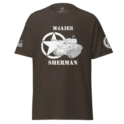amerikanischer-mittlerer-panzer-m4a3e8-sherman-t-shirt-sw-t-shirt-jlr-design-13 - JLR Design