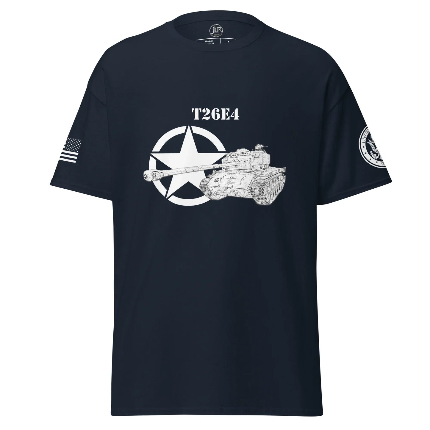 amerikanischer-mittlerer-panzer-t26e4-t-shirt-sw-t-shirt-jlr-design-4 - JLR Design