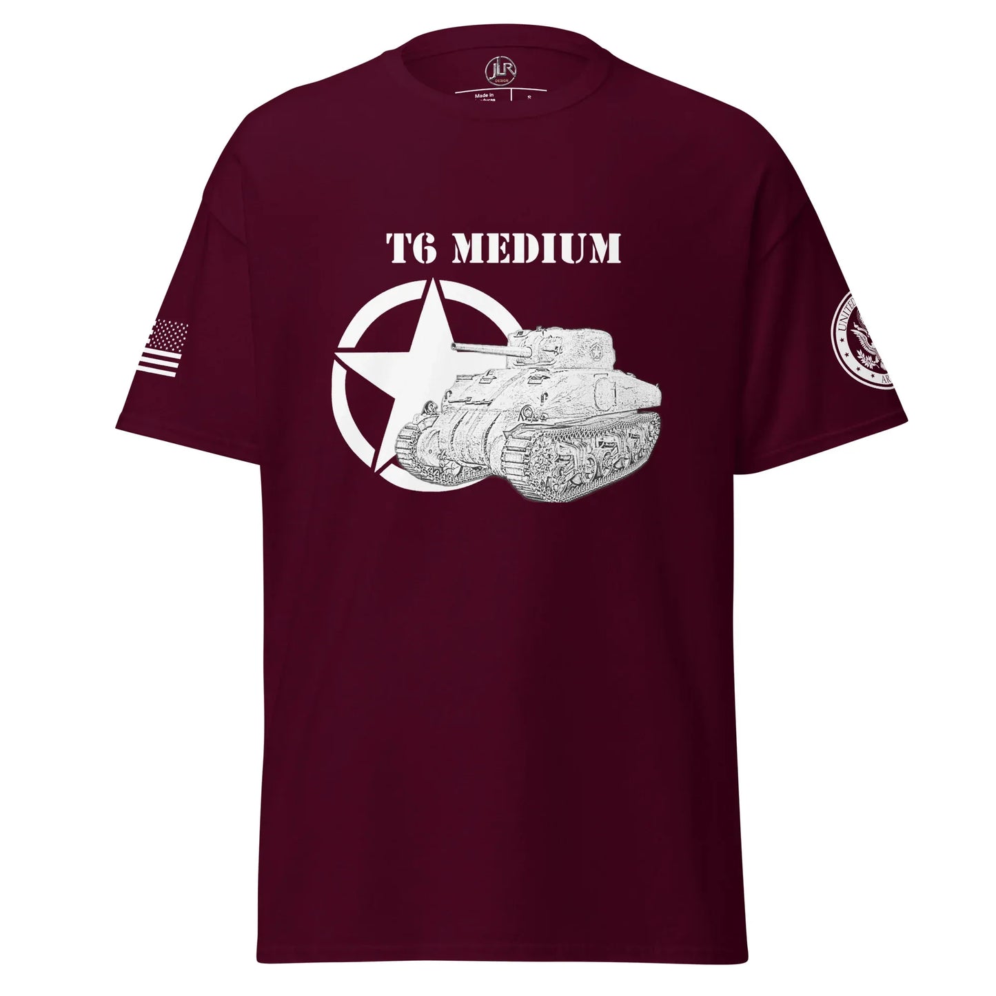 amerikanischer-mittlerer-panzer-t6-medium-t-shirt-sw-t-shirt-jlr-design-7 - JLR Design