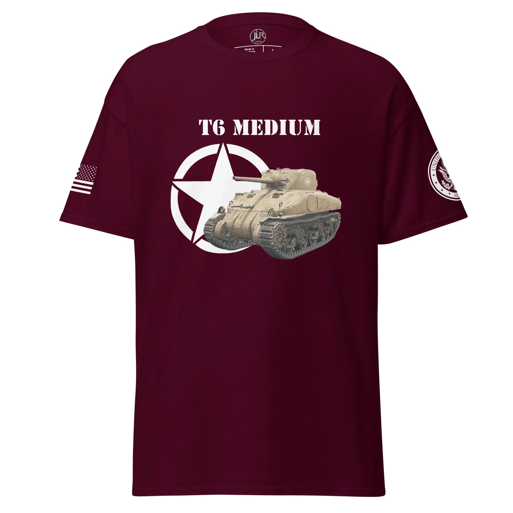 amerikanischer-mittlerer-panzer-t6-medium-t-shirt-t-shirt-jlr-design-7 - JLR Design