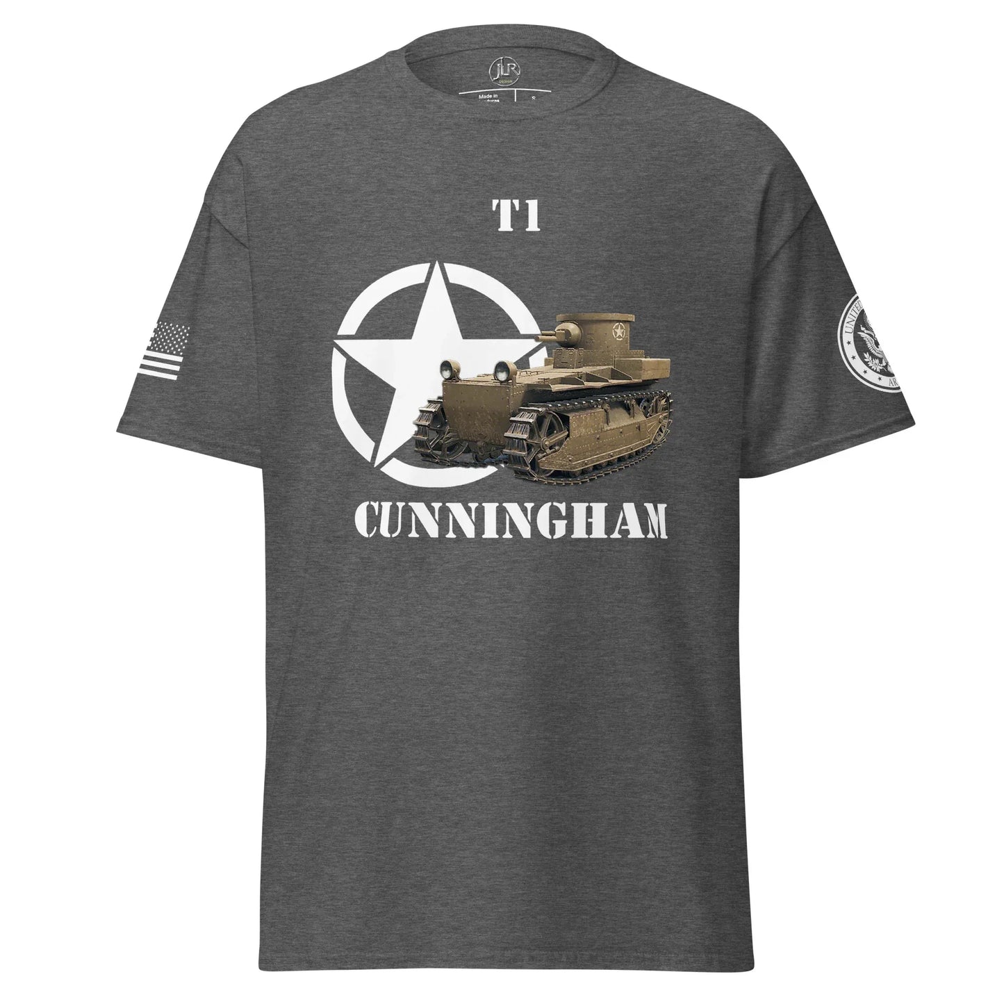 amerikanischer-panzer-t1-cunningham-t-shirt-t-shirt-jlr-design-16 - JLR Design