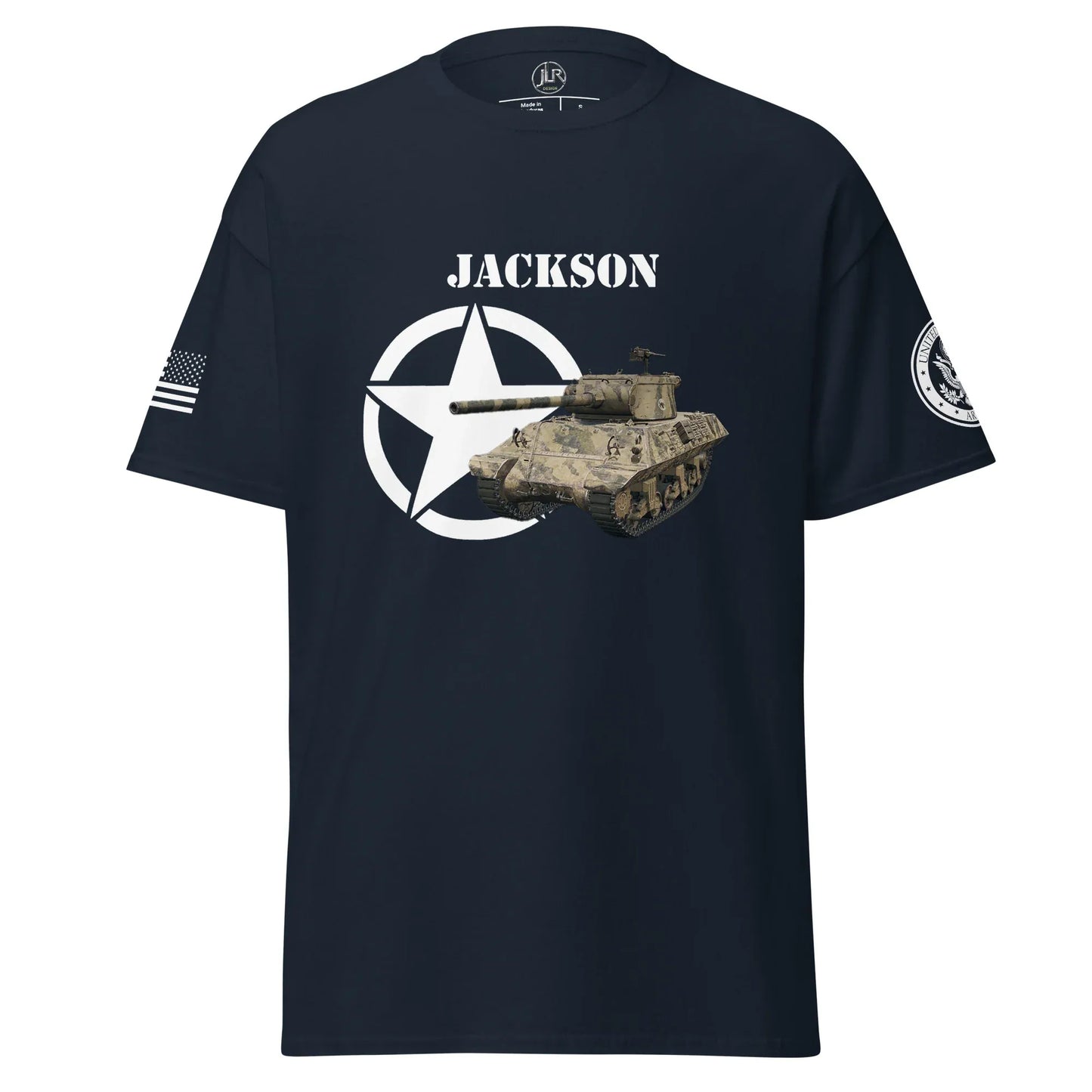 amerikanischer-panzerjager-jackson-t-shirt-t-shirt-jlr-design-18 - JLR Design