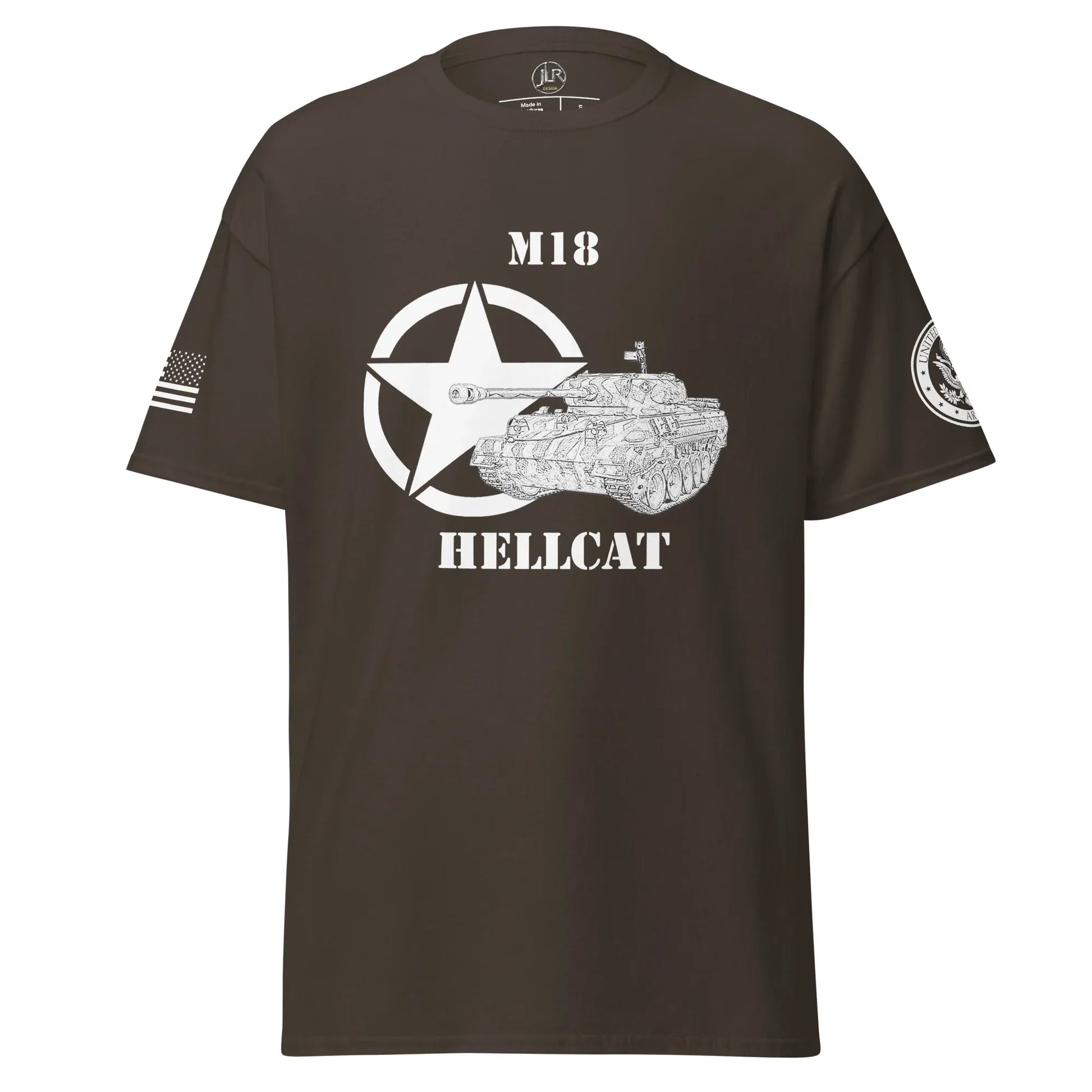 amerikanischer-panzerjager-m18-hellcat-t-shirt-sw-t-shirt-jlr-design-13 - JLR Design