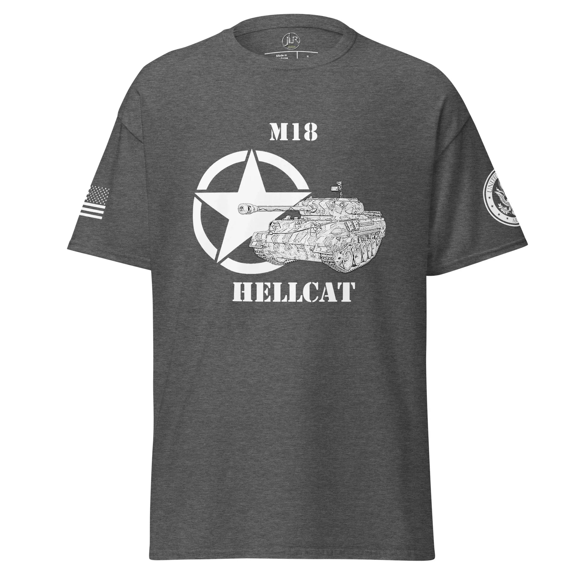 amerikanischer-panzerjager-m18-hellcat-t-shirt-sw-t-shirt-jlr-design-16 - JLR Design