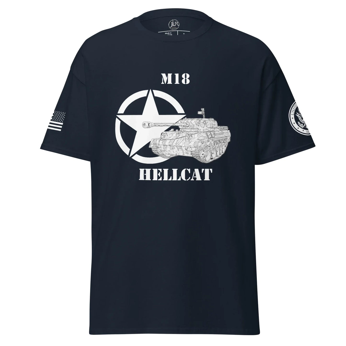amerikanischer-panzerjager-m18-hellcat-t-shirt-sw-t-shirt-jlr-design-4 - JLR Design