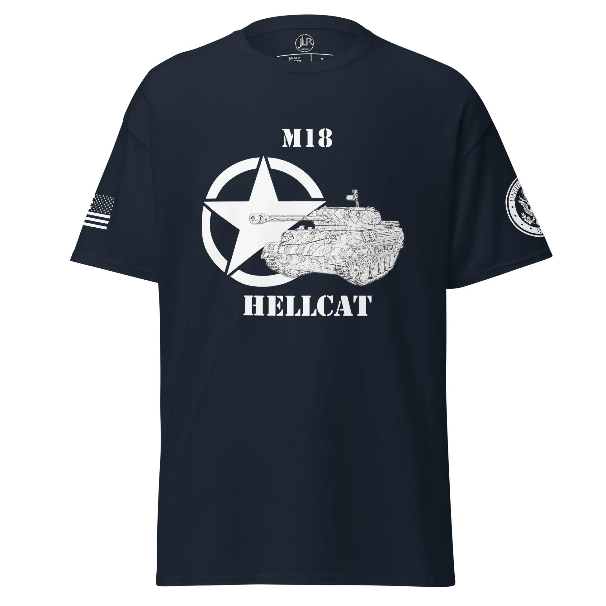 amerikanischer-panzerjager-m18-hellcat-t-shirt-sw-t-shirt-jlr-design-4 - JLR Design