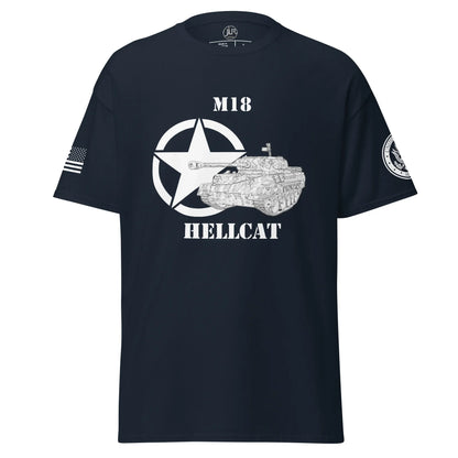 amerikanischer-panzerjager-m18-hellcat-t-shirt-sw-t-shirt-jlr-design-4 - JLR Design