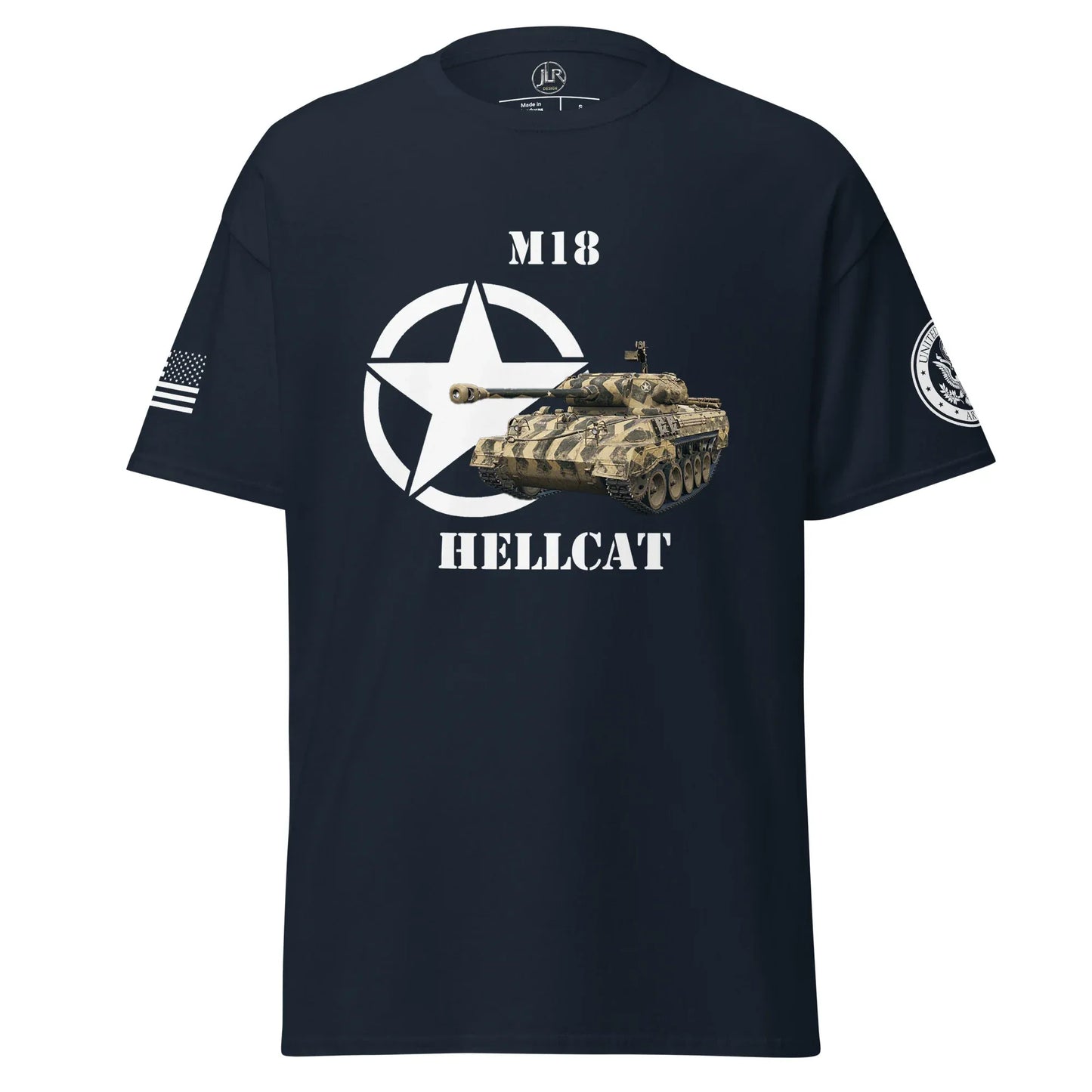 amerikanischer-panzerjager-m18-hellcat-t-shirt-t-shirt-jlr-design-4 - JLR Design