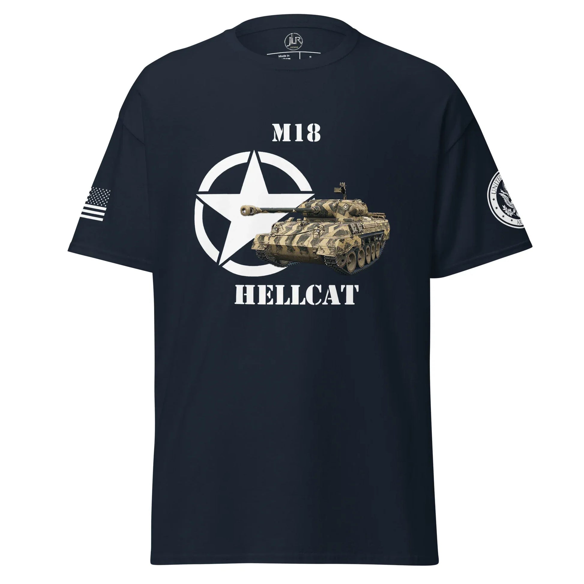 amerikanischer-panzerjager-m18-hellcat-t-shirt-t-shirt-jlr-design-4 - JLR Design