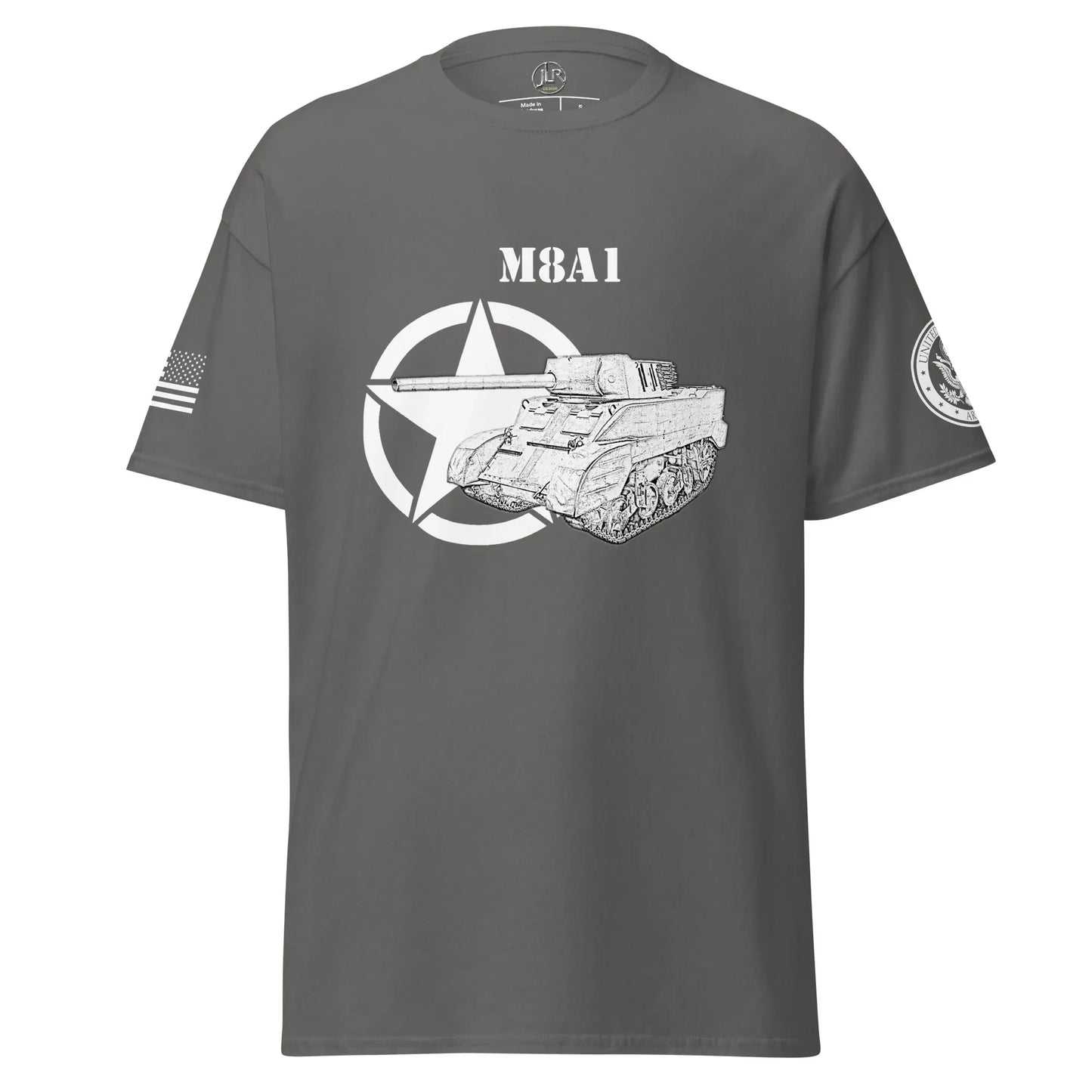 amerikanischer-panzerjager-m8a1-t-shirt-sw-t-shirt-jlr-design-10 - JLR Design