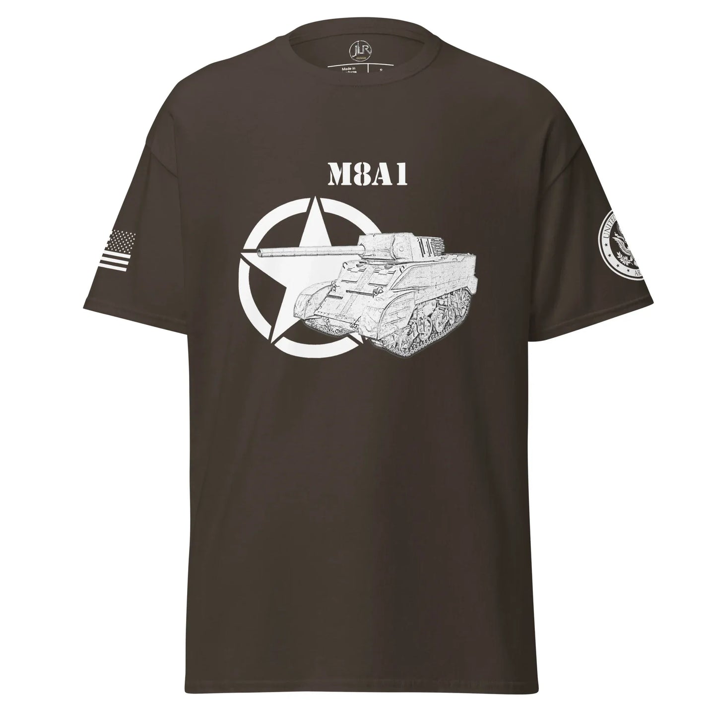 amerikanischer-panzerjager-m8a1-t-shirt-sw-t-shirt-jlr-design-13 - JLR Design
