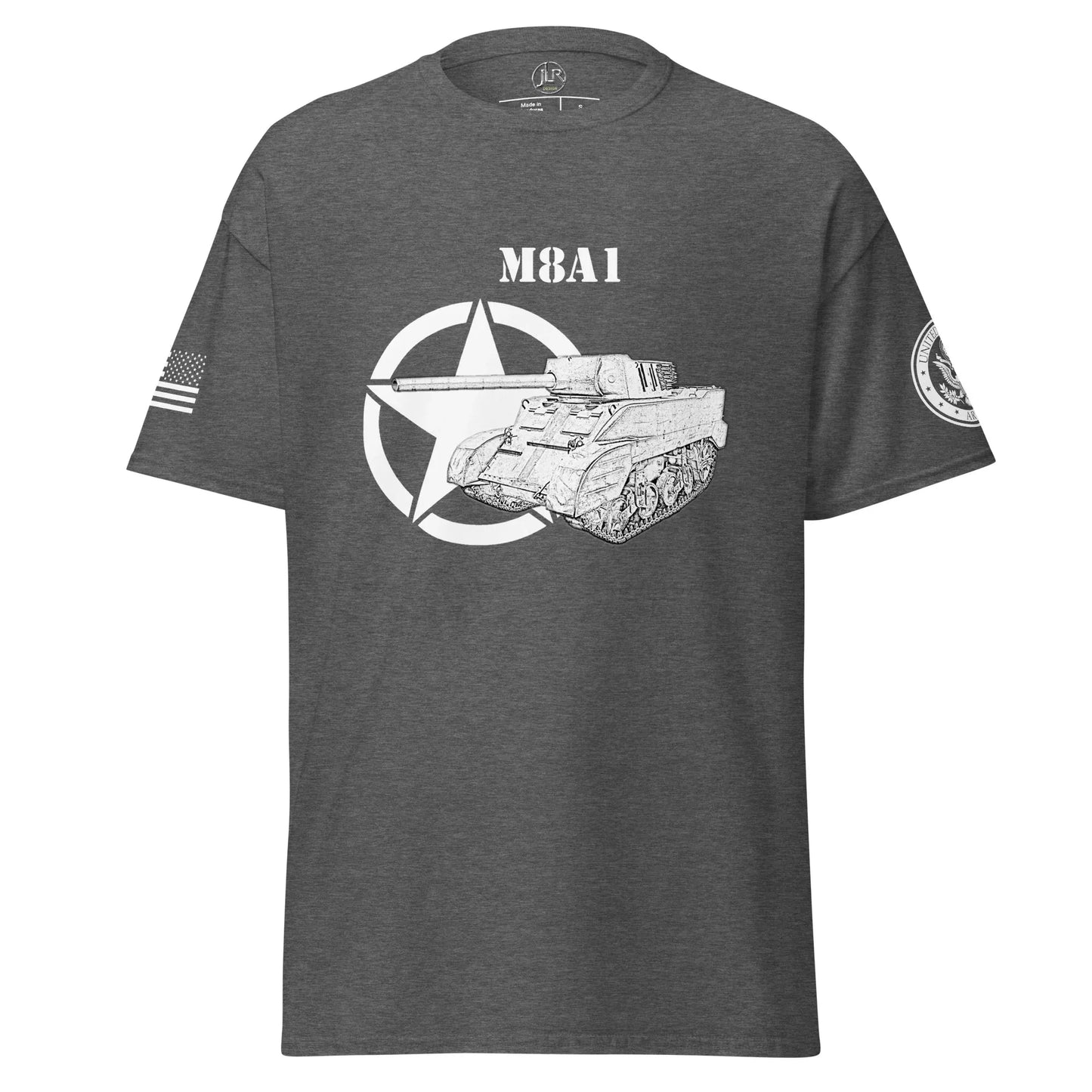 amerikanischer-panzerjager-m8a1-t-shirt-sw-t-shirt-jlr-design-16 - JLR Design