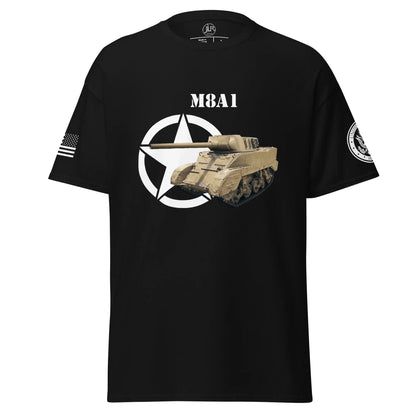 amerikanischer-panzerjager-m8a1-t-shirt-t-shirt-jlr-design-1 - JLR Design