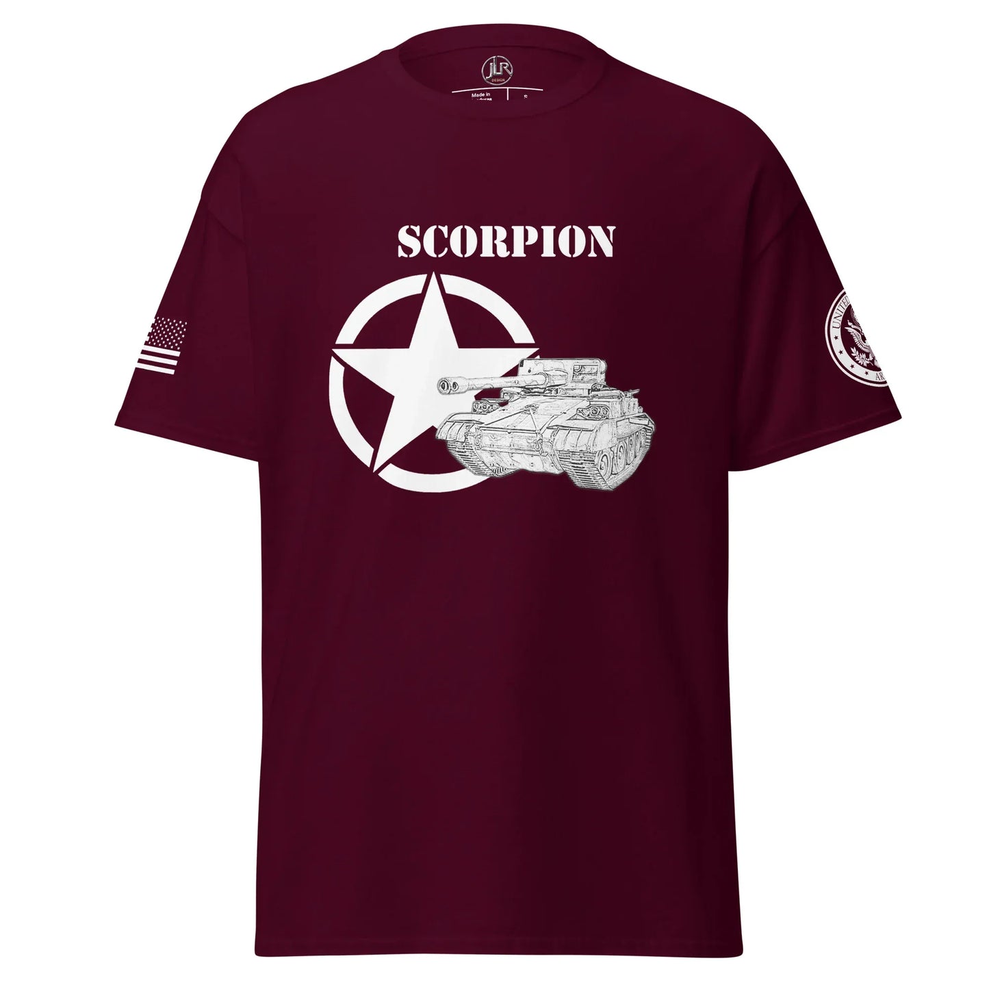 amerikanischer-panzerjager-scorpion-t-shirt-sw-t-shirt-jlr-design-7 - JLR Design