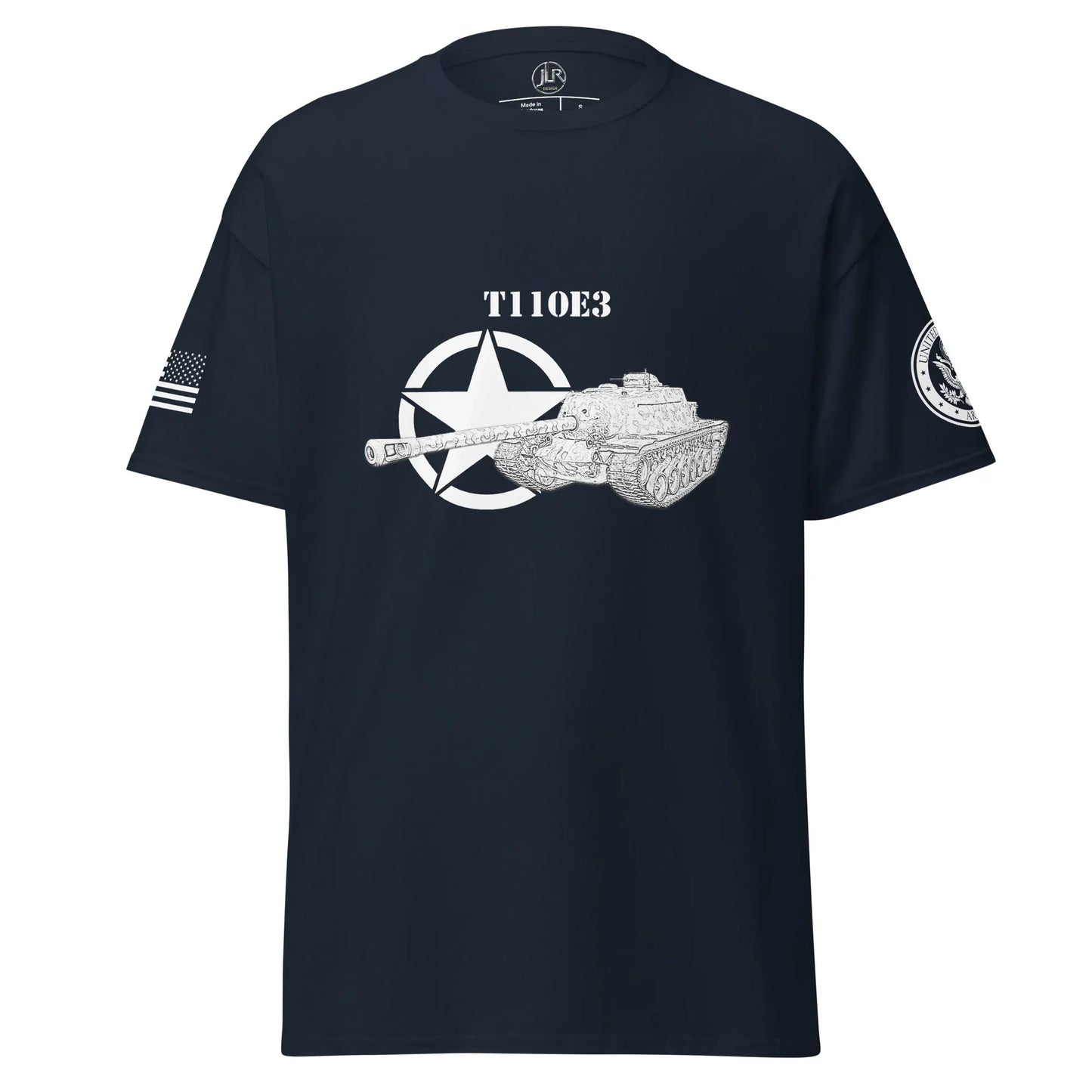 amerikanischer-panzerjager-t110e3-t-shirt-sw-t-shirt-jlr-design-4 - JLR Design