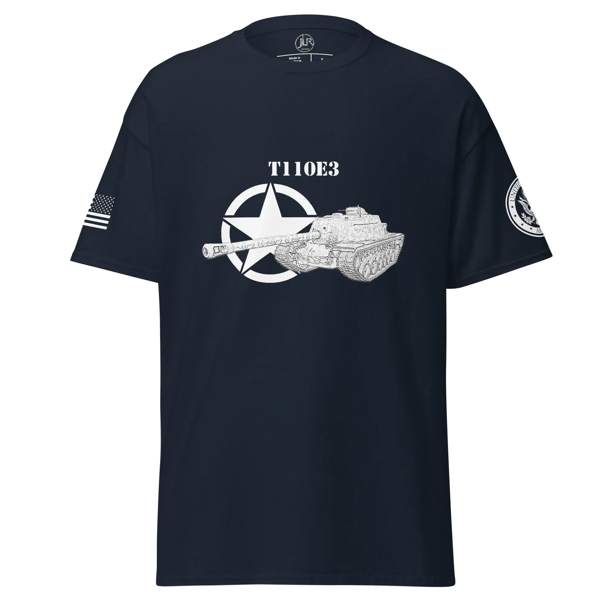 amerikanischer-panzerjager-t110e3-t-shirt-sw-t-shirt-jlr-design-4 - JLR Design