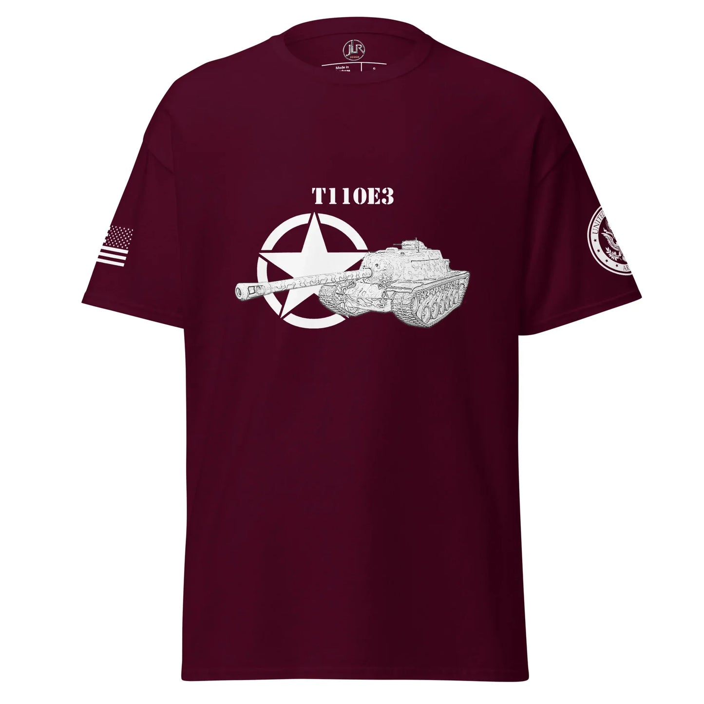 amerikanischer-panzerjager-t110e3-t-shirt-sw-t-shirt-jlr-design-7 - JLR Design