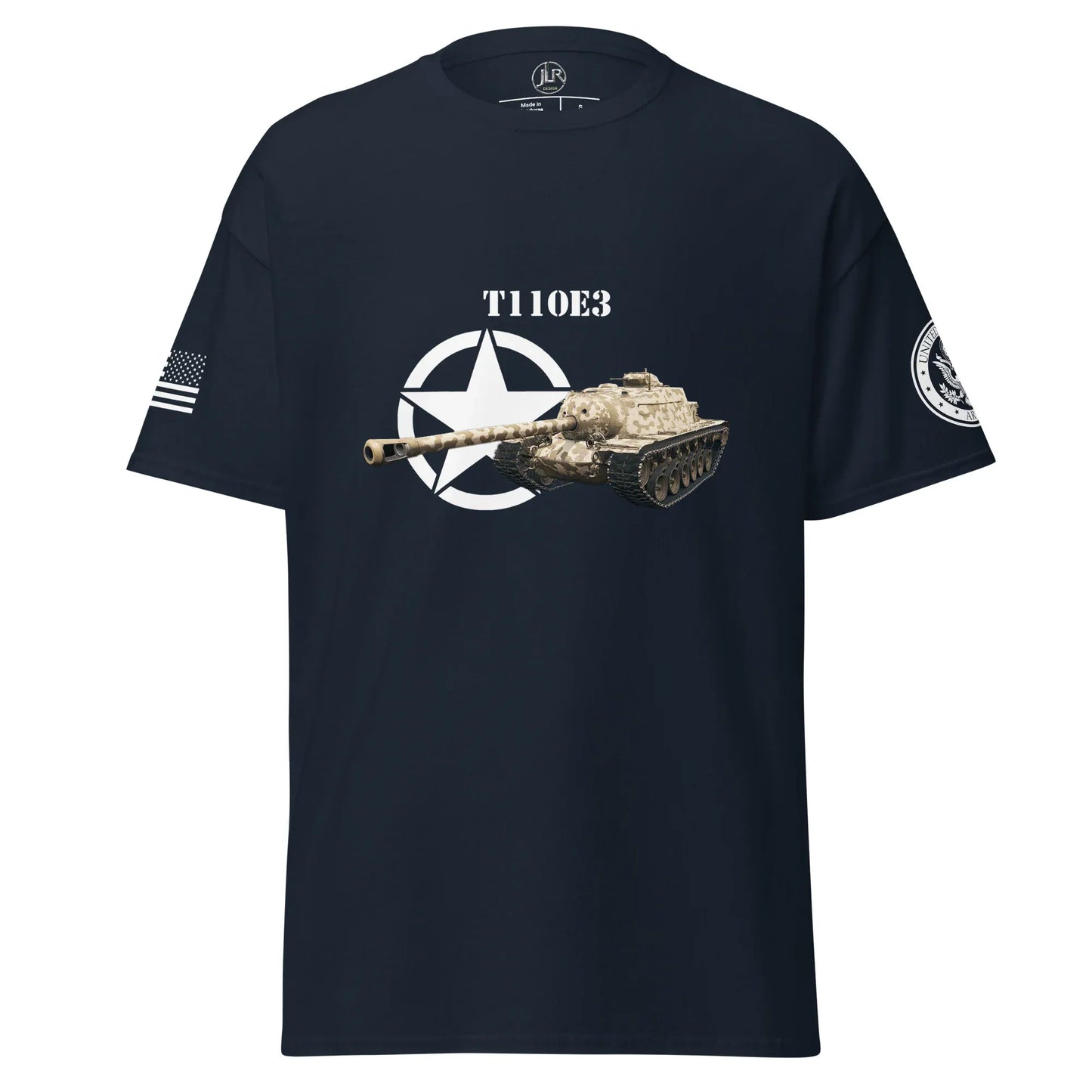 amerikanischer-panzerjager-t110e3-t-shirt-t-shirt-jlr-design-4 - JLR Design