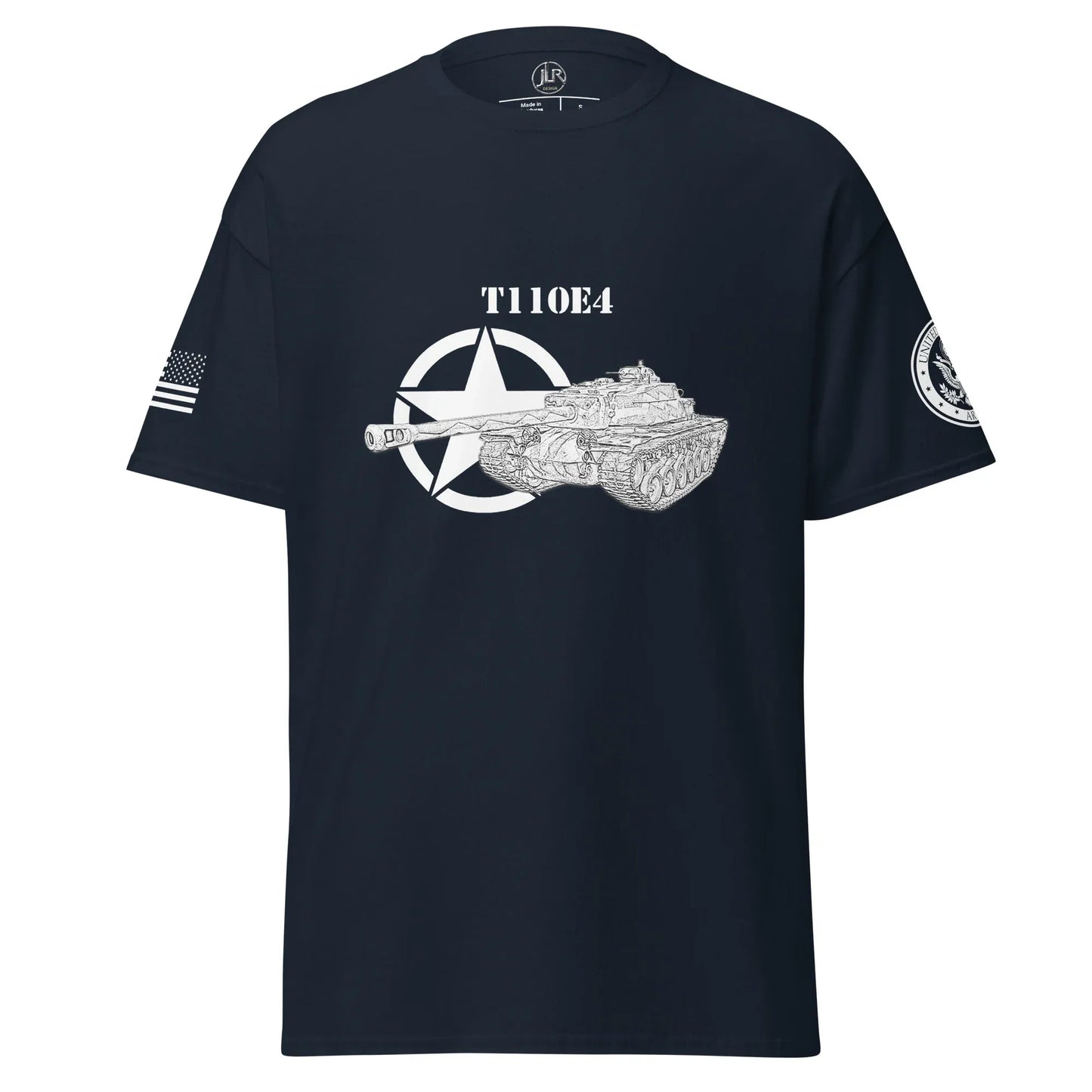 amerikanischer-panzerjager-t110e4-t-shirt-sw-t-shirt-jlr-design-4 - JLR Design