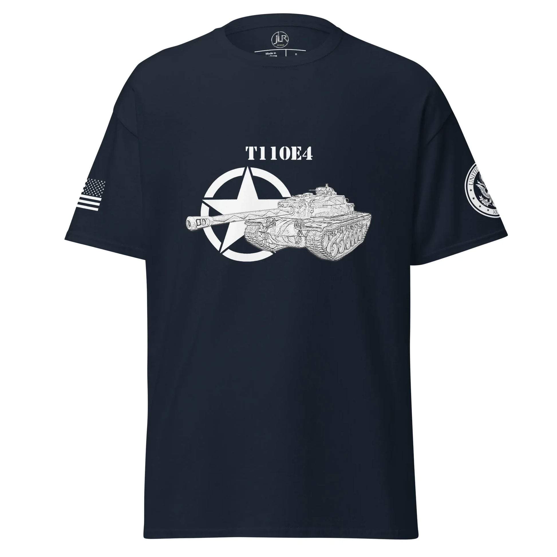 amerikanischer-panzerjager-t110e4-t-shirt-sw-t-shirt-jlr-design-4 - JLR Design