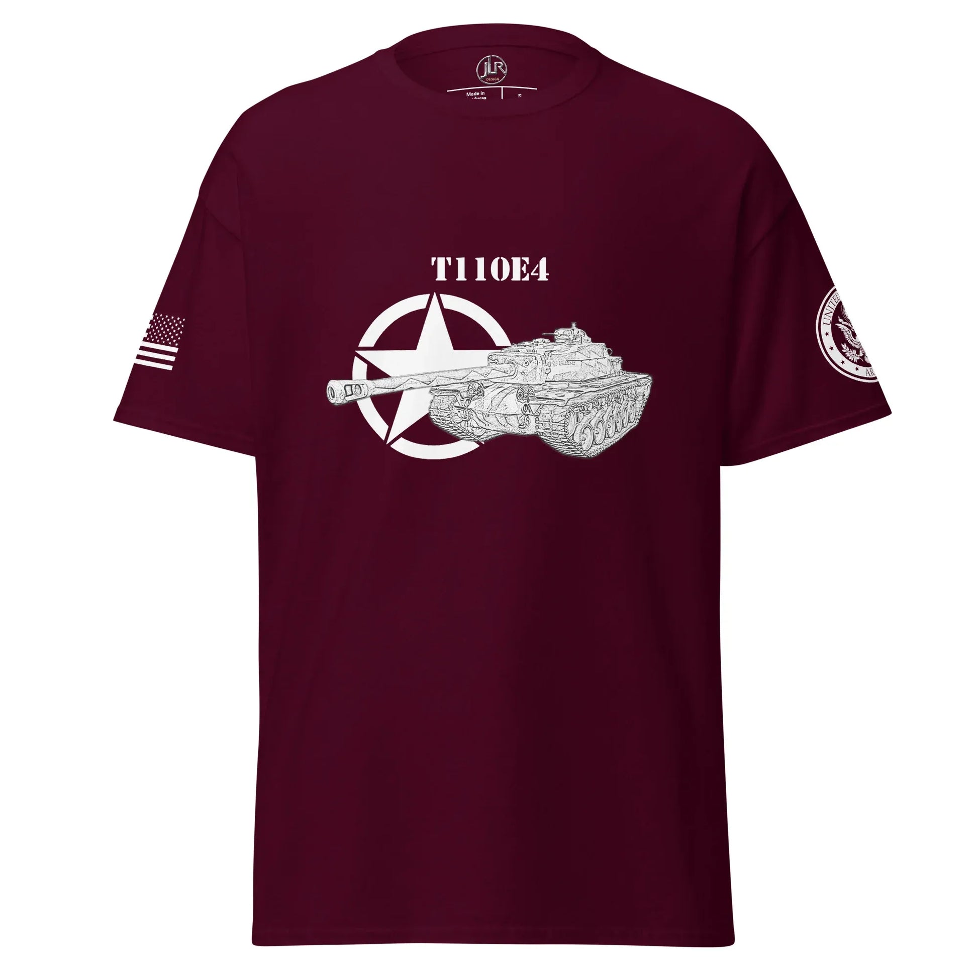 amerikanischer-panzerjager-t110e4-t-shirt-sw-t-shirt-jlr-design-7 - JLR Design