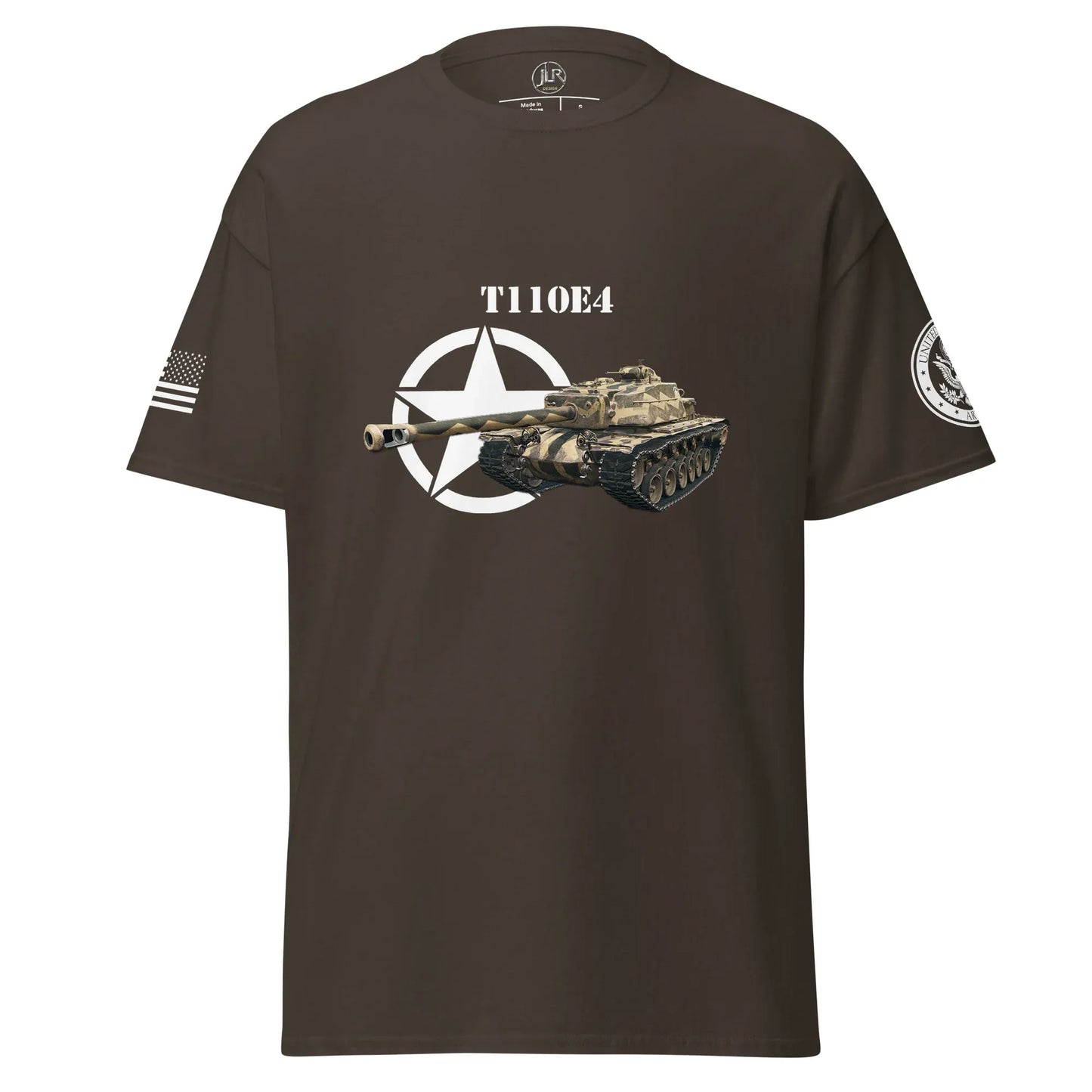 amerikanischer-panzerjager-t110e4-t-shirt-t-shirt-jlr-design-13 - JLR Design