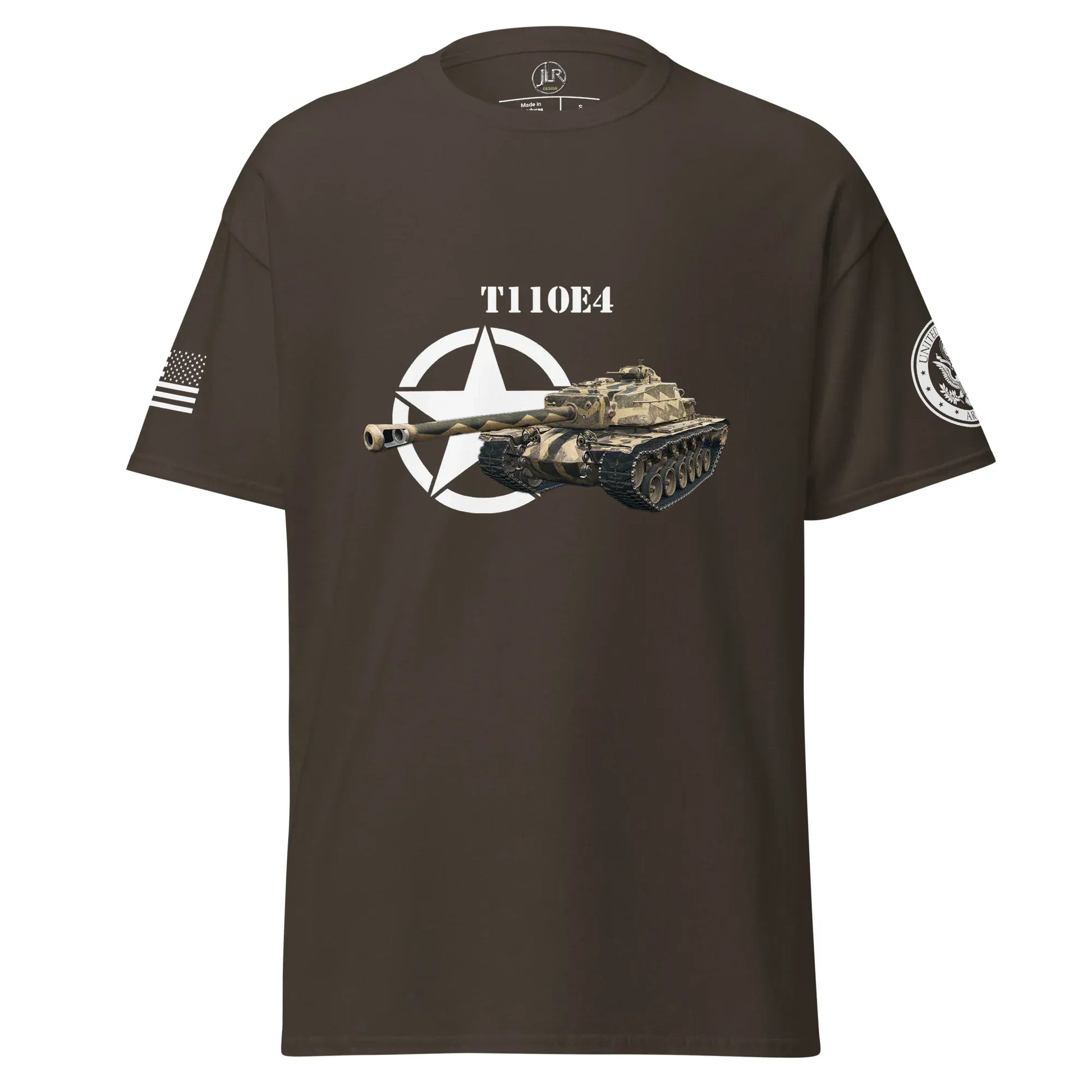 amerikanischer-panzerjager-t110e4-t-shirt-t-shirt-jlr-design-13 - JLR Design