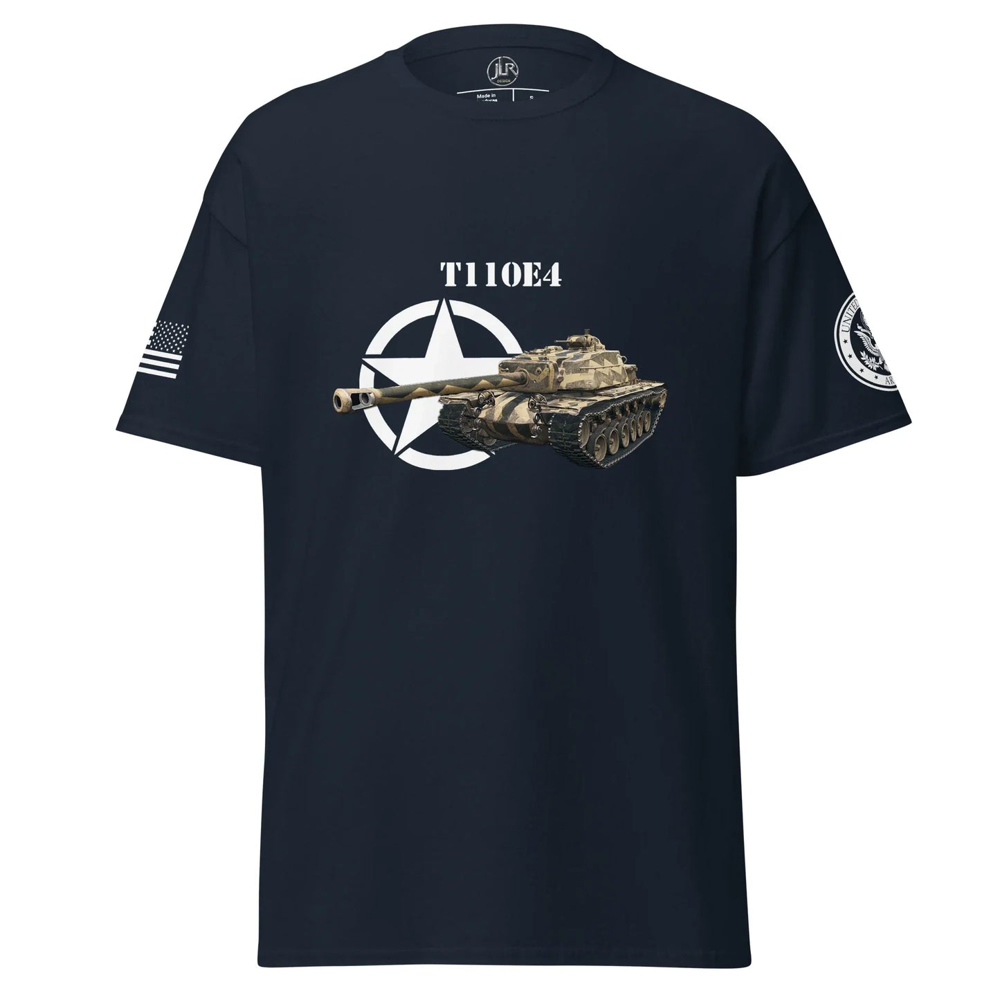 amerikanischer-panzerjager-t110e4-t-shirt-t-shirt-jlr-design-4 - JLR Design