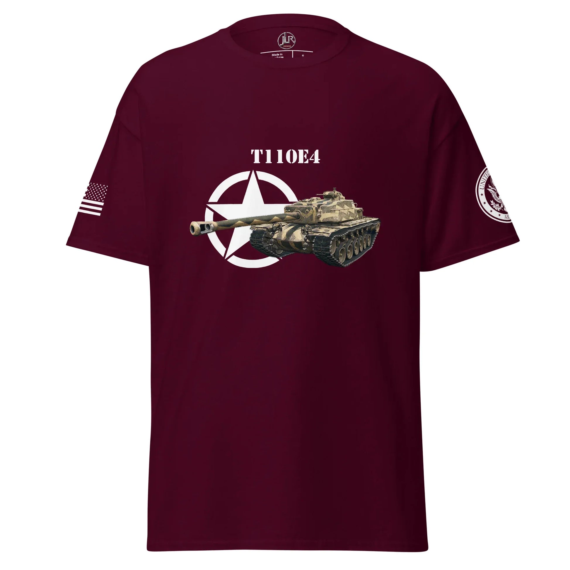 amerikanischer-panzerjager-t110e4-t-shirt-t-shirt-jlr-design-7 - JLR Design
