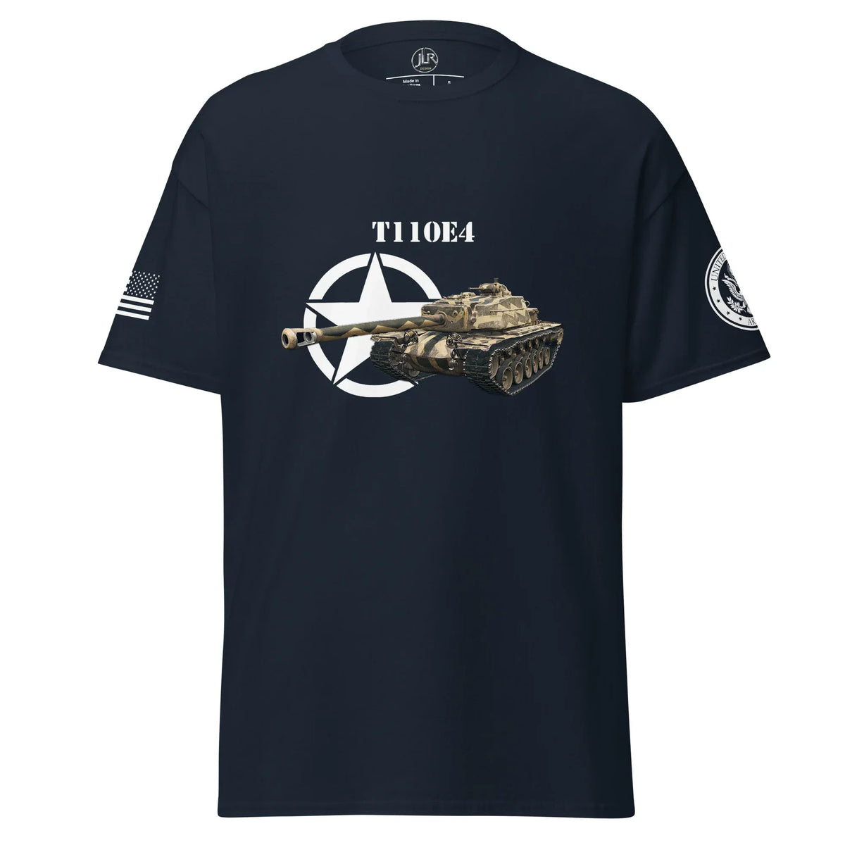 amerikanischer-panzerjager-t110e4-t-shirt-t-shirt-jlr-design-jlr-design-de-4 - JLR Design