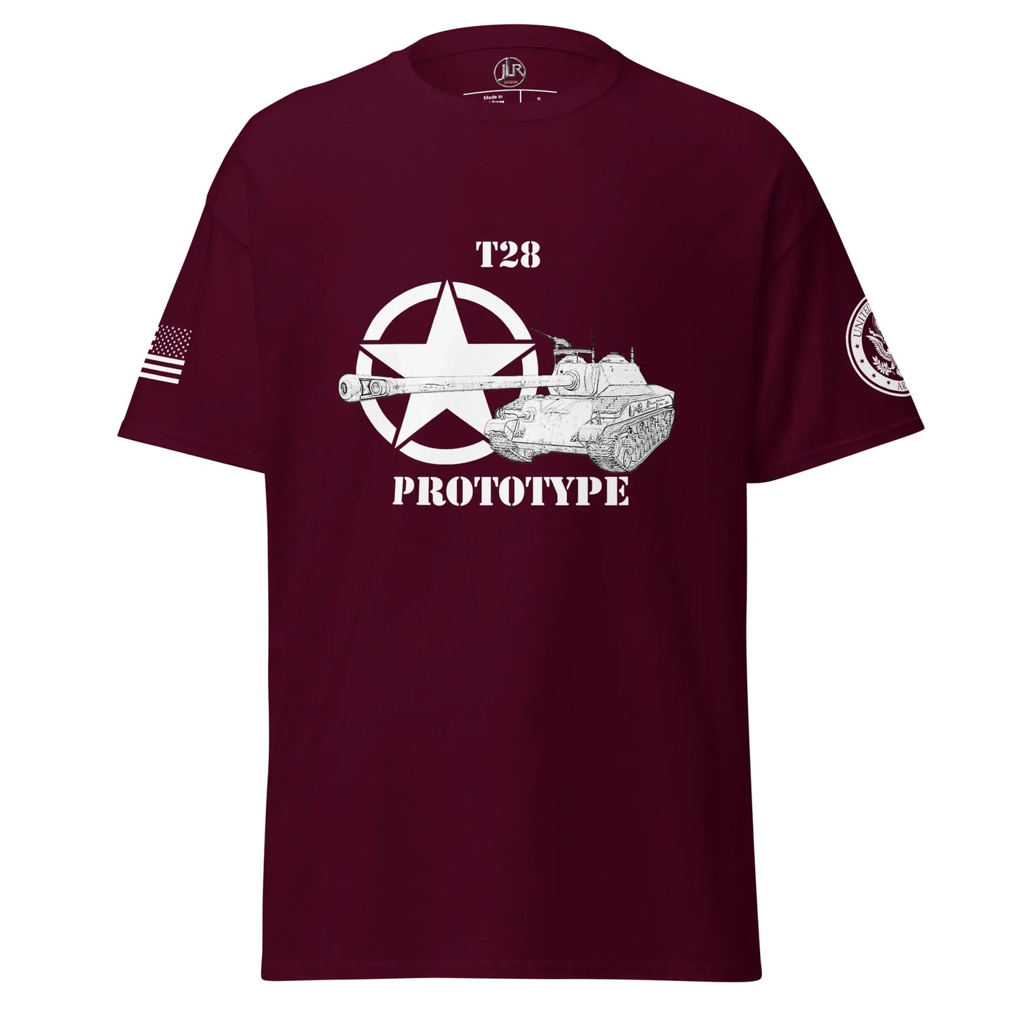 amerikanischer-panzerjager-t28-prototype-t-shirt-sw-t-shirt-jlr-design-7 - JLR Design