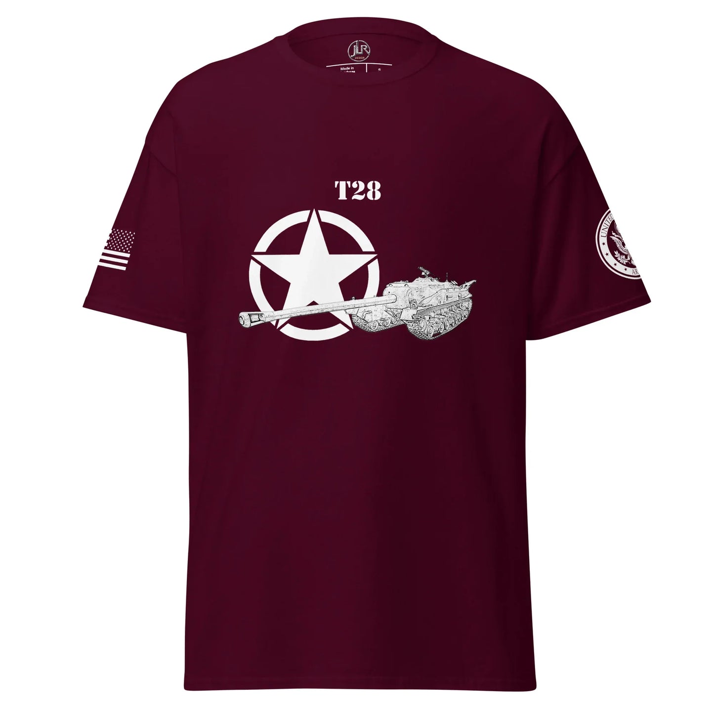 amerikanischer-panzerjager-t28-t-shirt-sw-t-shirt-jlr-design-7 - JLR Design