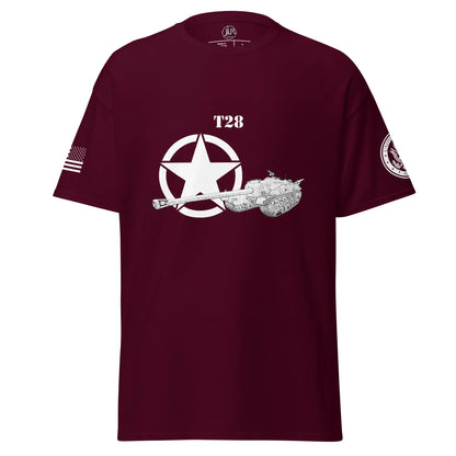 amerikanischer-panzerjager-t28-t-shirt-sw-t-shirt-jlr-design-7 - JLR Design