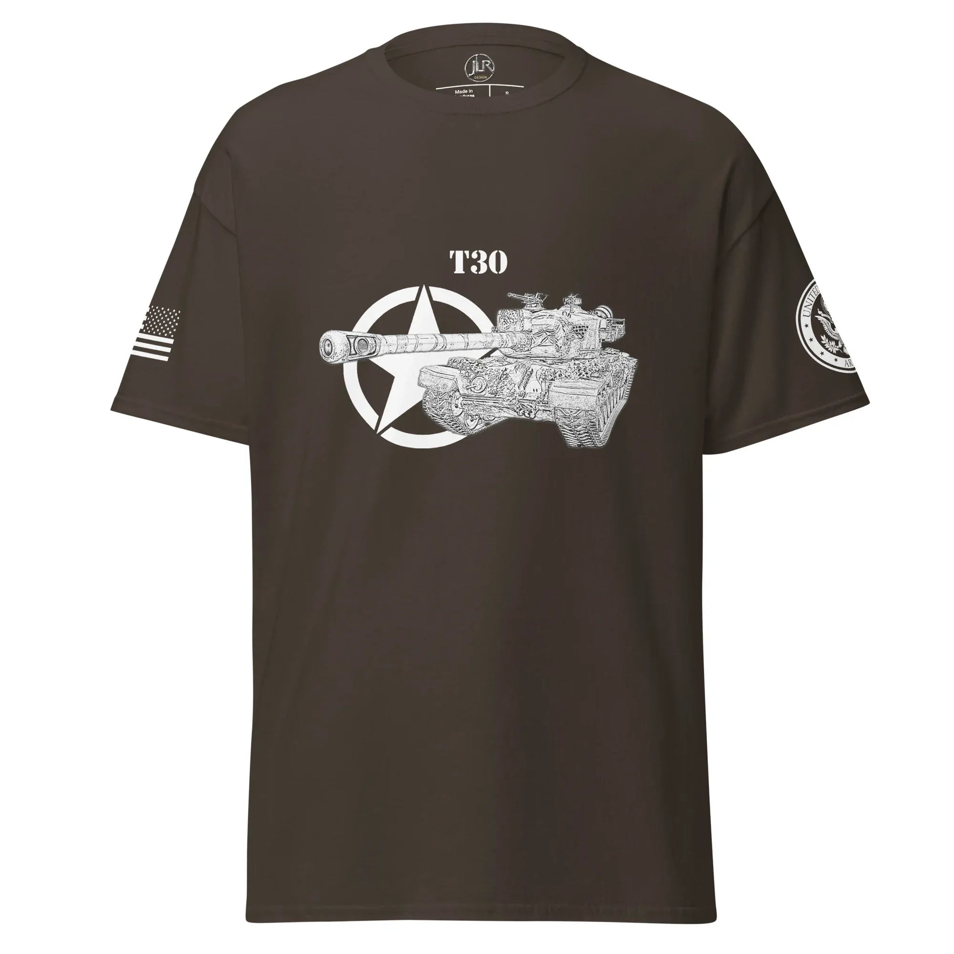 amerikanischer-panzerjager-t30-t-shirt-sw-t-shirt-jlr-design-13 - JLR Design