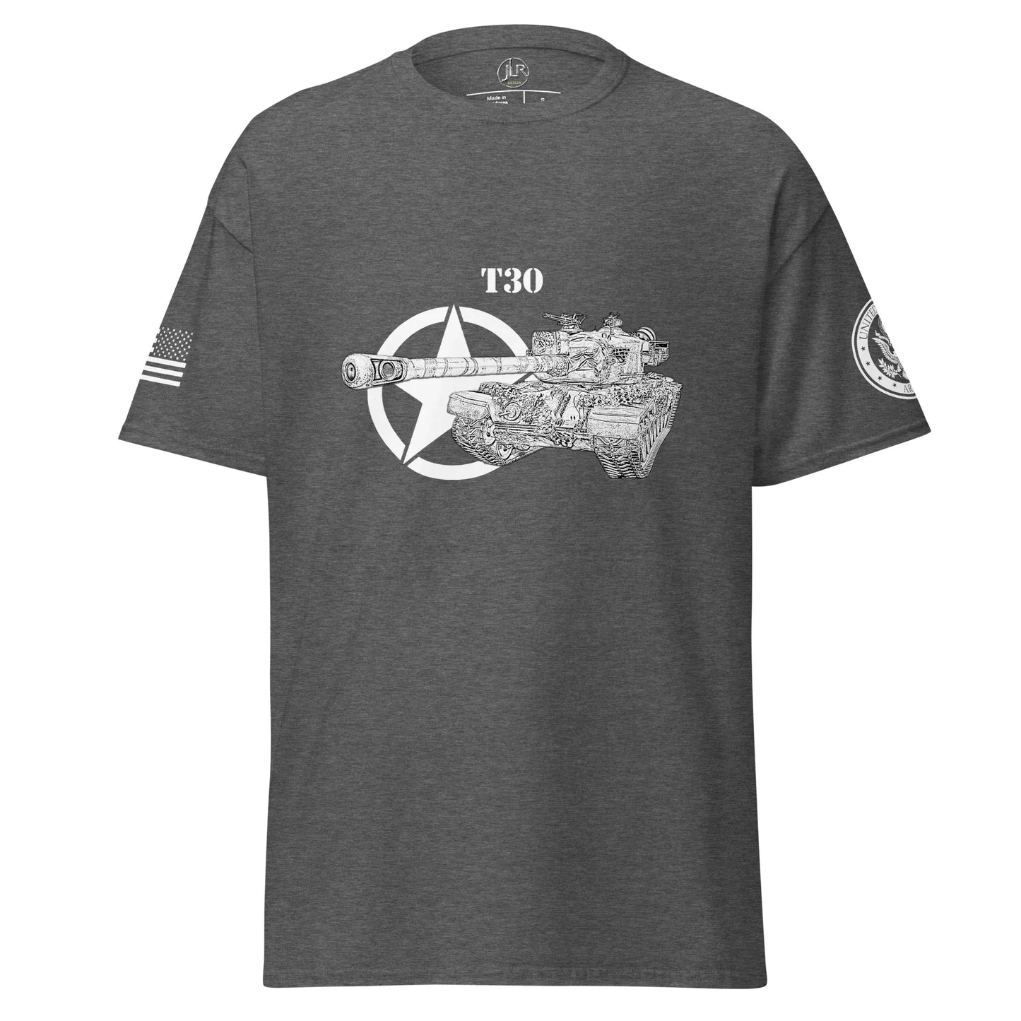 amerikanischer-panzerjager-t30-t-shirt-sw-t-shirt-jlr-design-16 - JLR Design