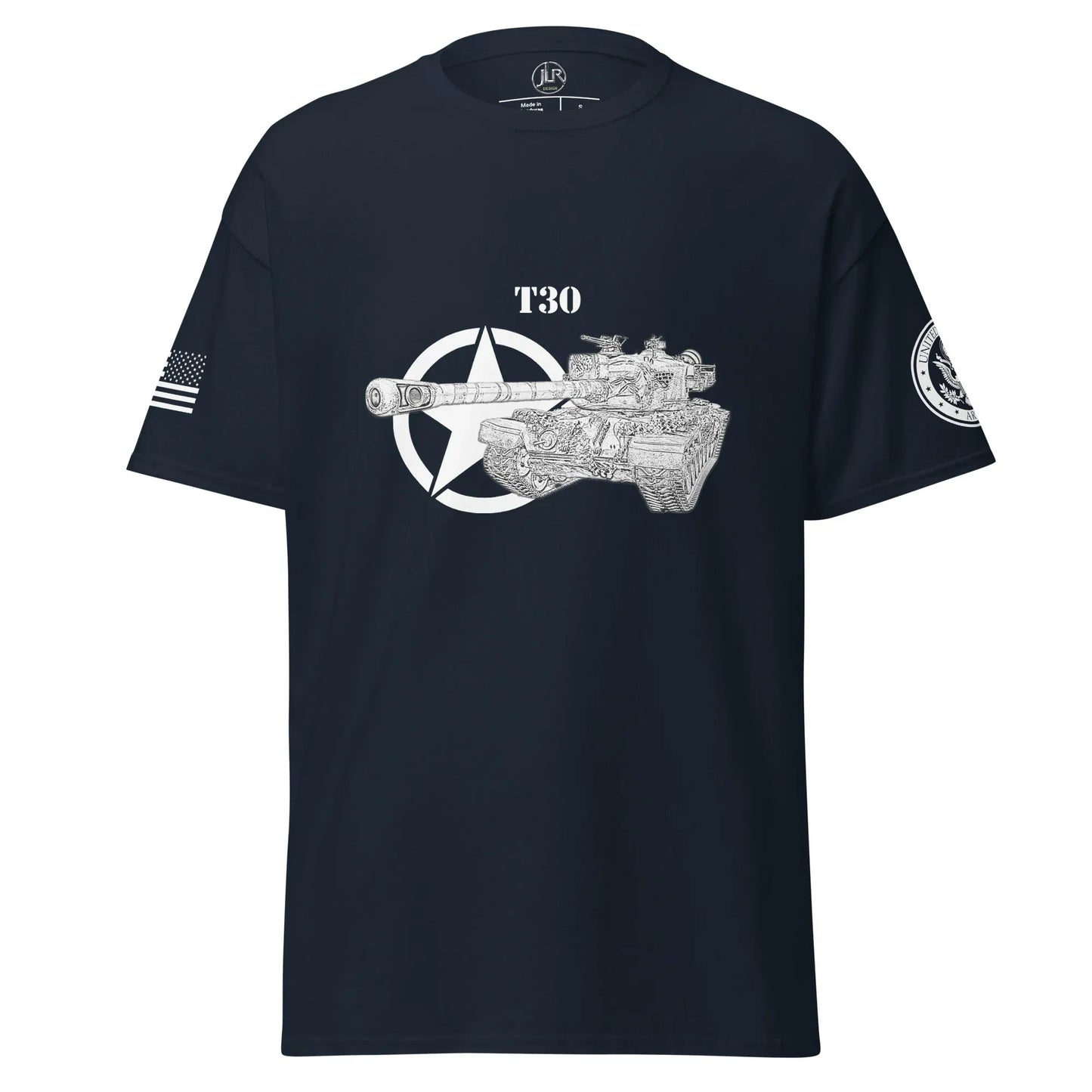amerikanischer-panzerjager-t30-t-shirt-sw-t-shirt-jlr-design-4 - JLR Design