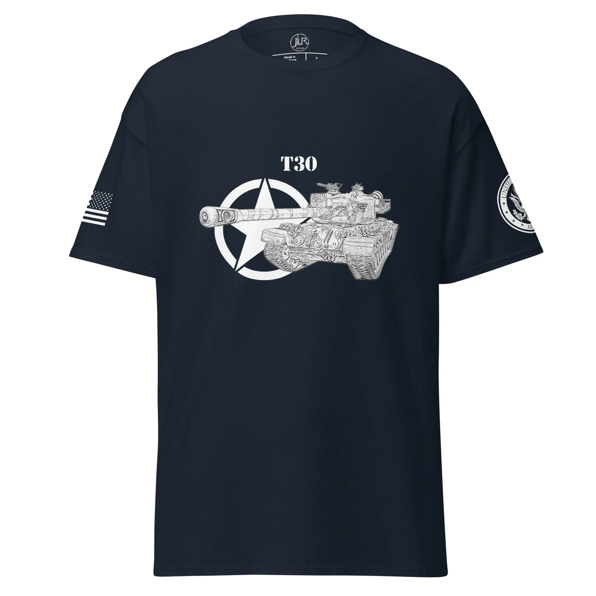 amerikanischer-panzerjager-t30-t-shirt-sw-t-shirt-jlr-design-4 - JLR Design