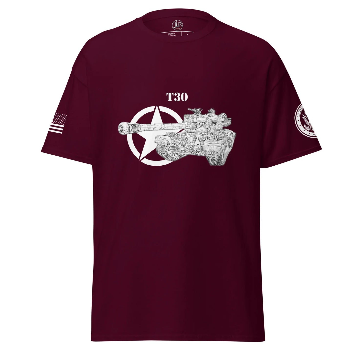 amerikanischer-panzerjager-t30-t-shirt-sw-t-shirt-jlr-design-7 - JLR Design